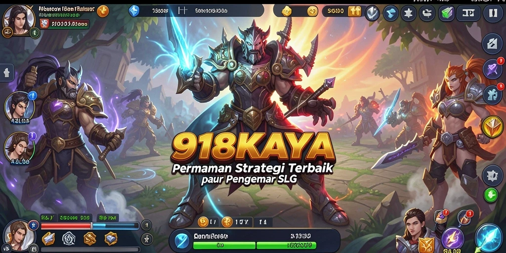 Screenshot gameplay 918KAYA menunjukkan aksi strategi yang mendebarkan.
