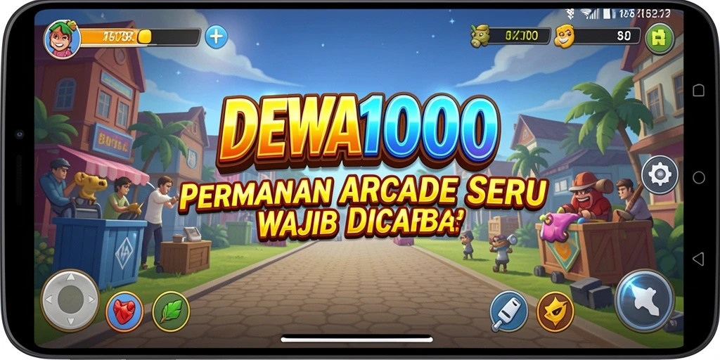 Tampilan menakjubkan dari gameplay DEWA1000 yang penuh aksi.