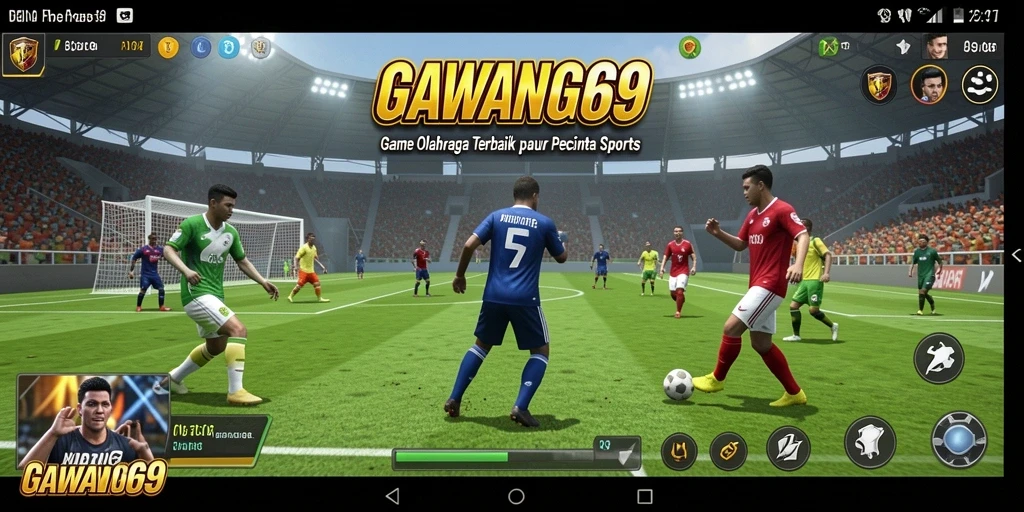 Tampilan gameplay GAWANG69 yang menegangkan di lapangan.