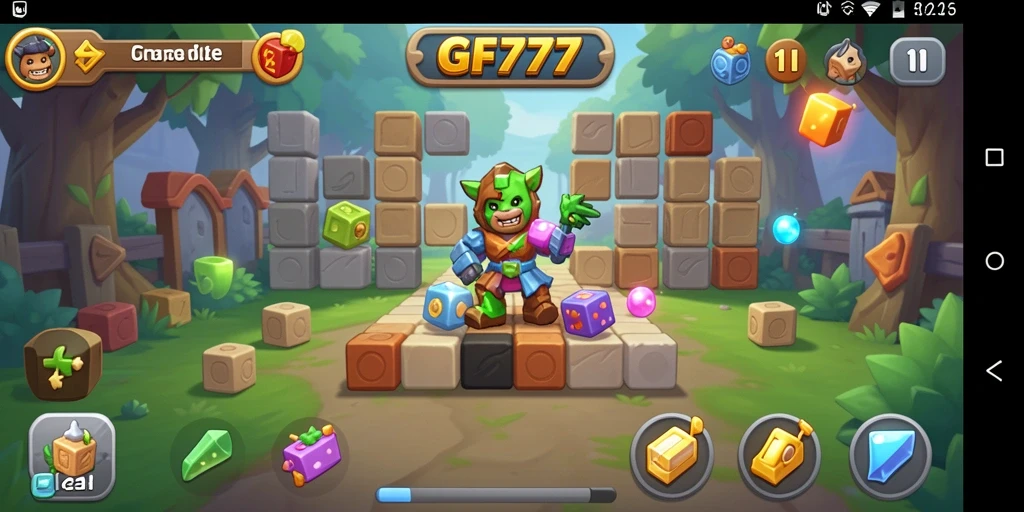 Screenshot tampilan gameplay Puzzle yang menantang dan seru