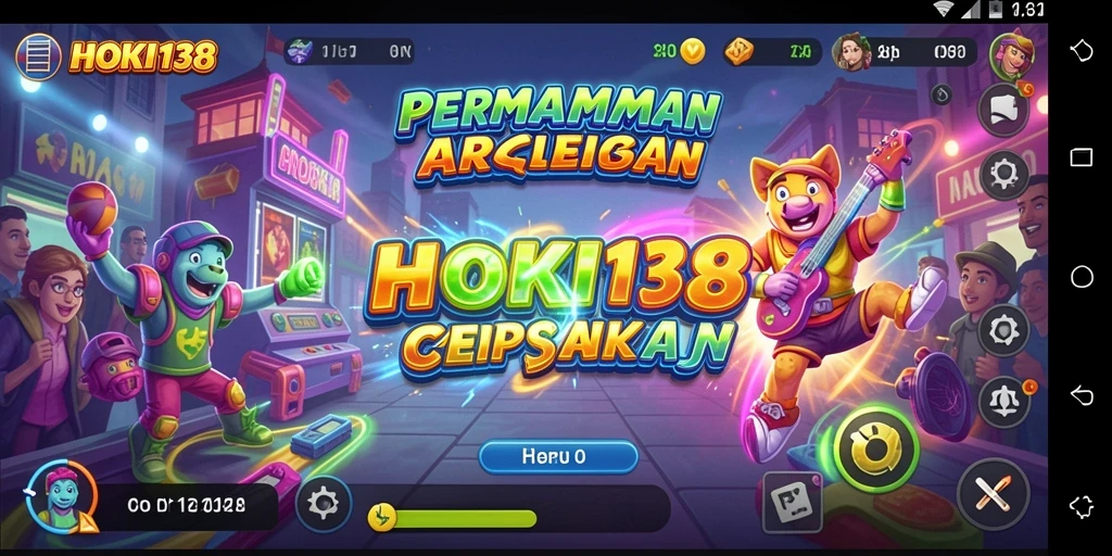 Tampilan gameplay menarik dari HOKI138 dalam aksi penuh warna.