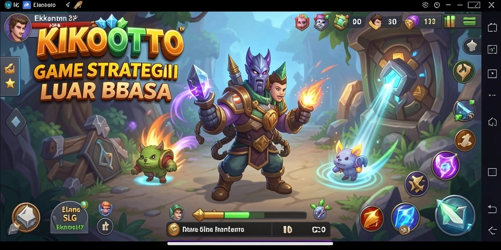 Tampilan gameplay KIKOTOTO yang memukau dan interaktif.