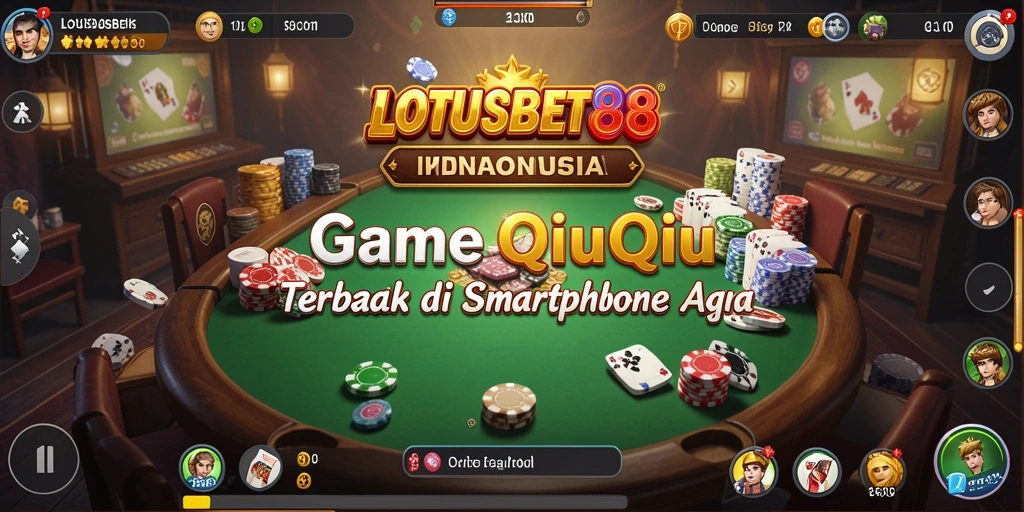 Tampilan antarmuka LOTUSBET88 saat bermain QiuQiu yang seru.