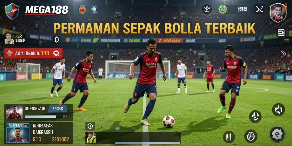 Tampilan gameplay <strong>MEGA188</strong> yang menegangkan dan dinamis.