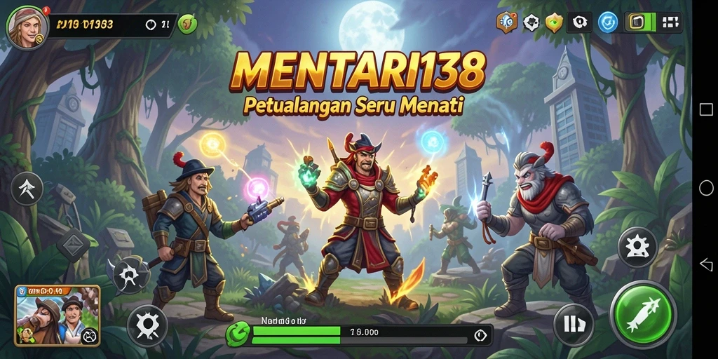Screenshot gameplay MENTARI138 yang menunjukkan aksi petualangan seru.