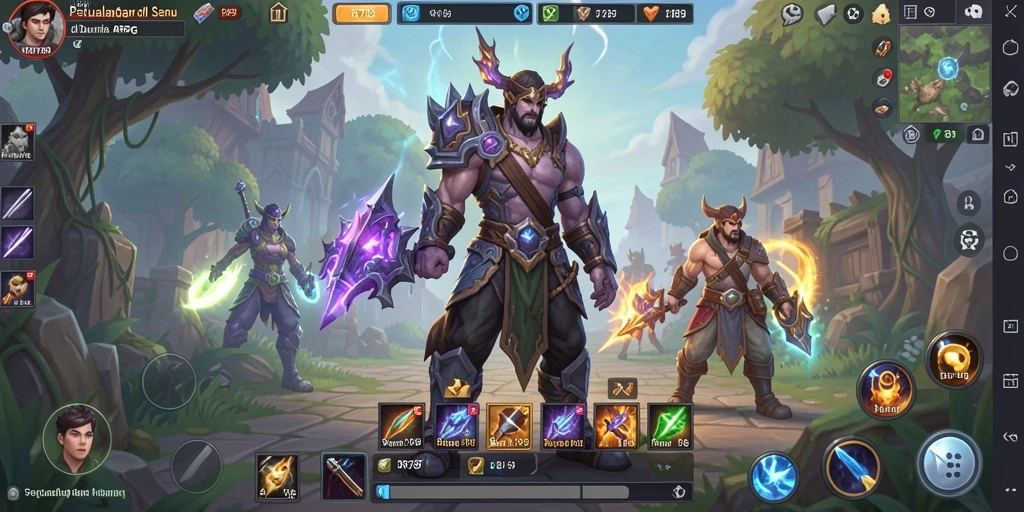 Gameplay seru di dunia fantasi ARPG RR789.